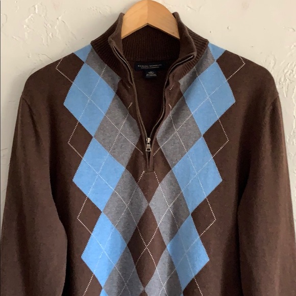 Banana Republic Other - Banana Republic | Cotton Cashmere Argyle Sweater